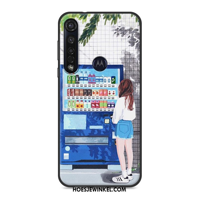Moto G8 Plus Hoesje Mobiele Telefoon Mini Vers, Moto G8 Plus Hoesje Zacht Anti-fall