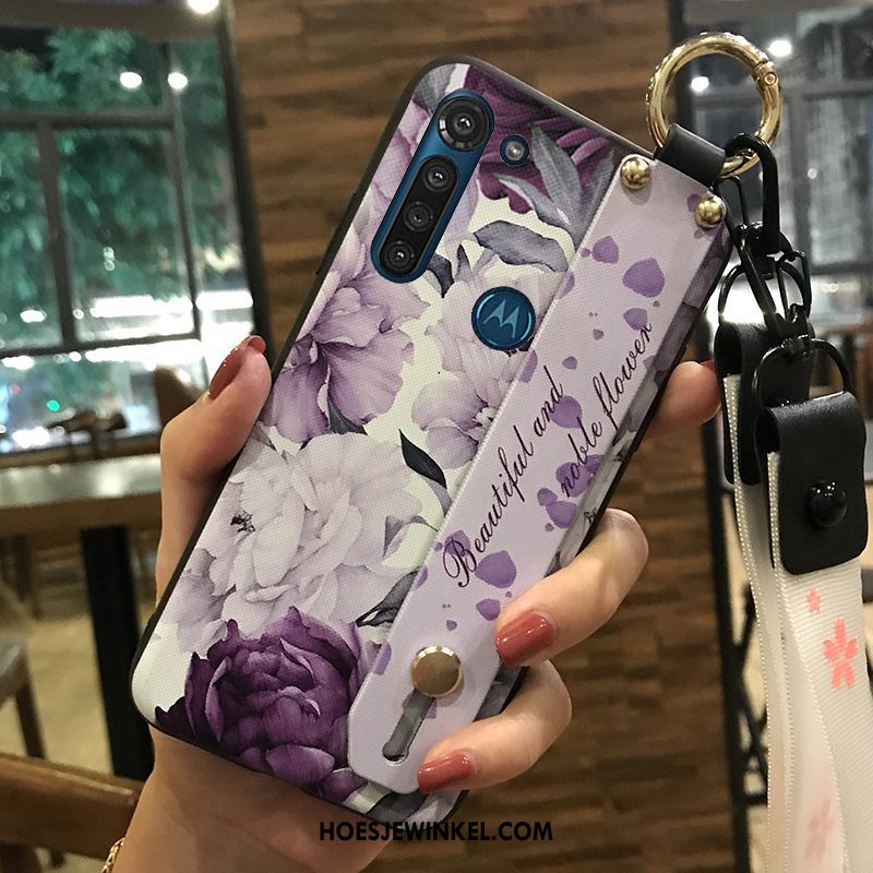 Moto G8 Power Hoesje Vers Mobiele Telefoon Bescherming, Moto G8 Power Hoesje Hoes Purper