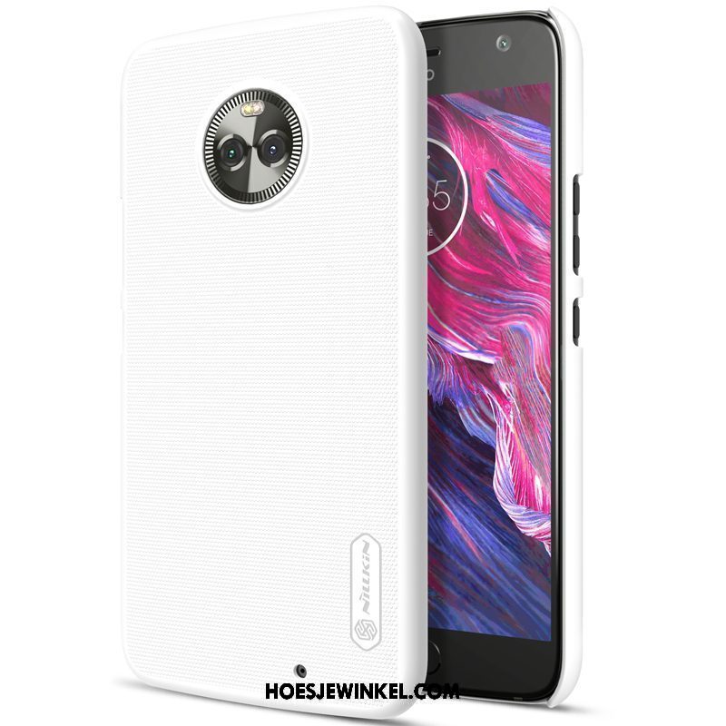 Moto X4 Hoesje Bescherming Hard Goud, Moto X4 Hoesje Anti-fall Hoes