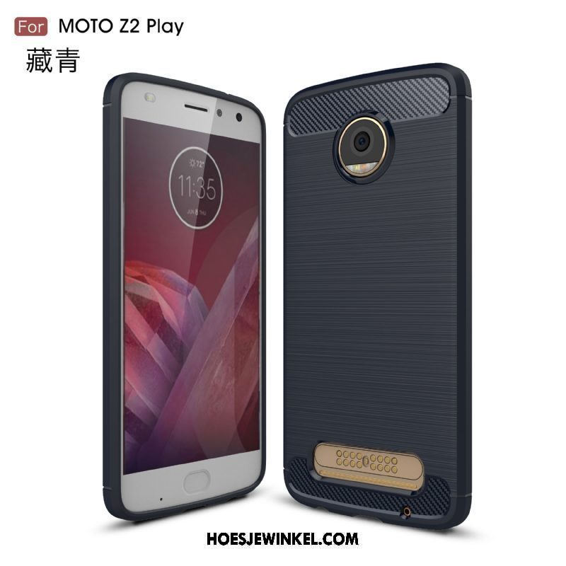 Moto Z2 Play Hoesje Anti-fall Groen Hoes, Moto Z2 Play Hoesje Mobiele Telefoon Bescherming