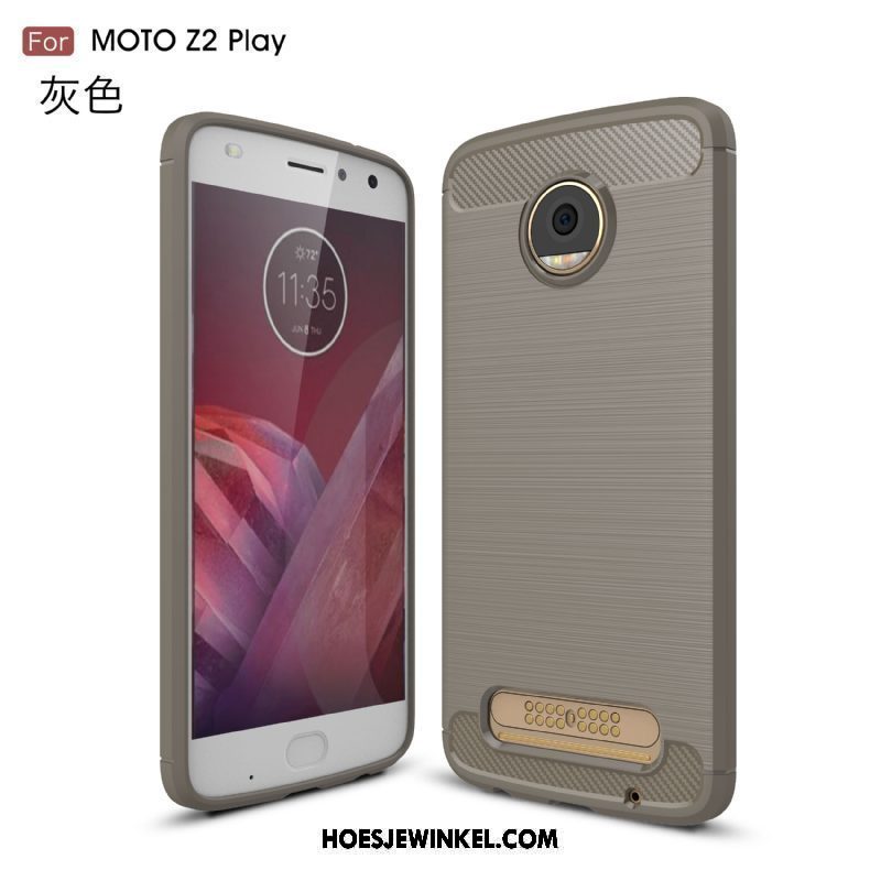 Moto Z2 Play Hoesje Anti-fall Groen Hoes, Moto Z2 Play Hoesje Mobiele Telefoon Bescherming