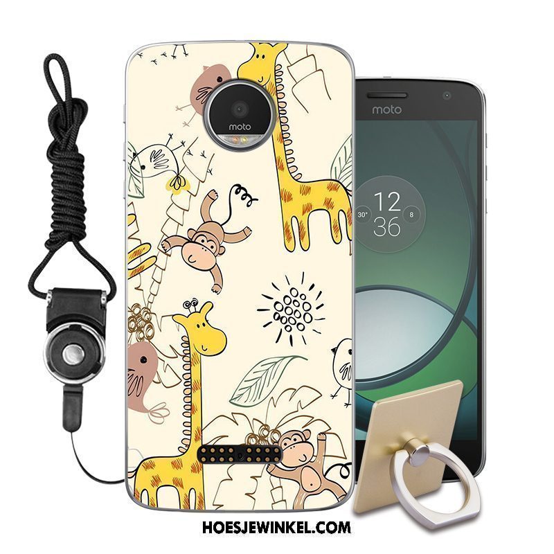 Moto Z2 Play Hoesje Hoes Blauw Mobiele Telefoon, Moto Z2 Play Hoesje Zacht Anti-fall