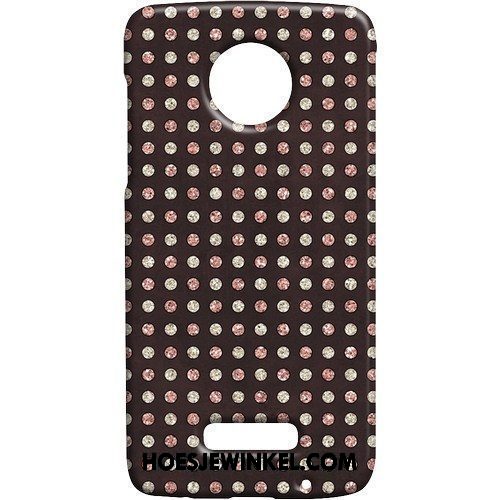Moto Z2 Play Hoesje Schrobben Eenvoudige Golfpunt, Moto Z2 Play Hoesje Mooie Mobiele Telefoon