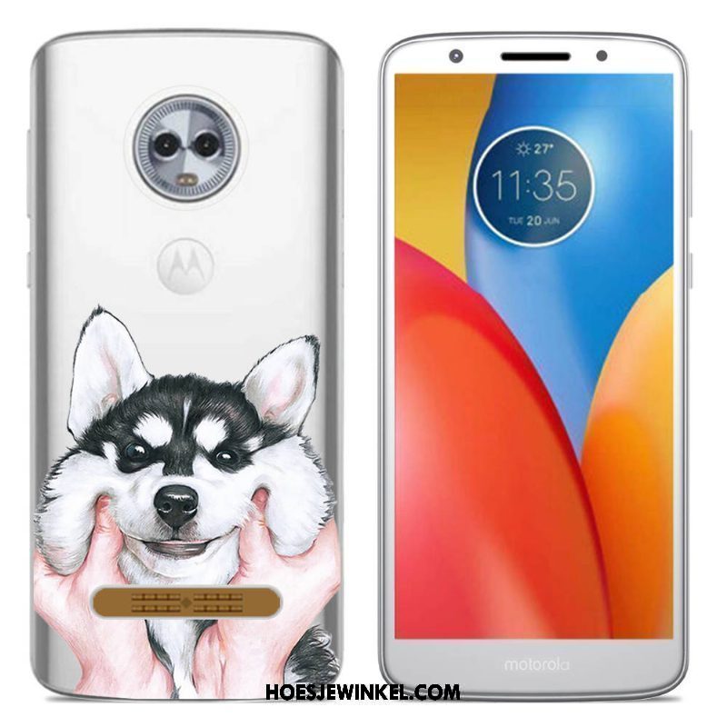 Moto Z3 Play Hoesje Bescherming Kleur Scheppend, Moto Z3 Play Hoesje Hoes Mobiele Telefoon Beige