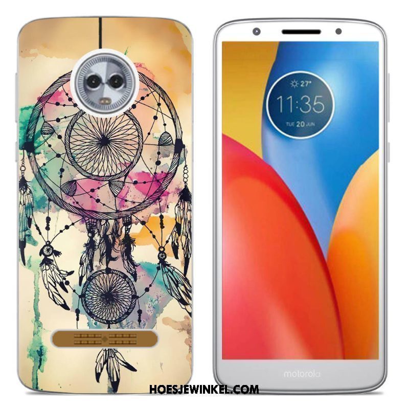 Moto Z3 Play Hoesje Bescherming Kleur Zacht, Moto Z3 Play Hoesje Siliconen Trend