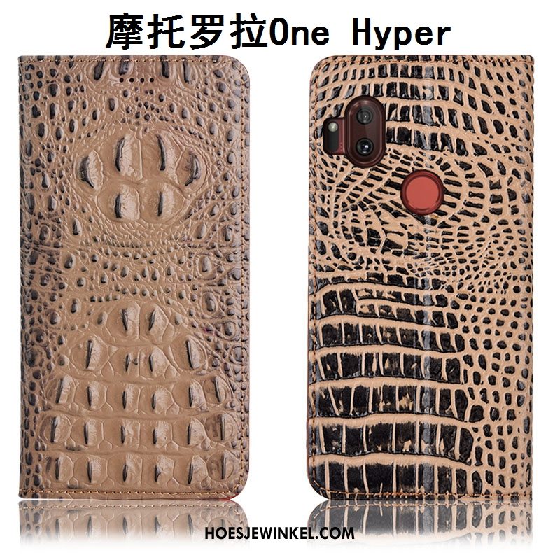 Motorola One Hyper Hoesje Folio Hoes All Inclusive, Motorola One Hyper Hoesje Bescherming Mobiele Telefoon