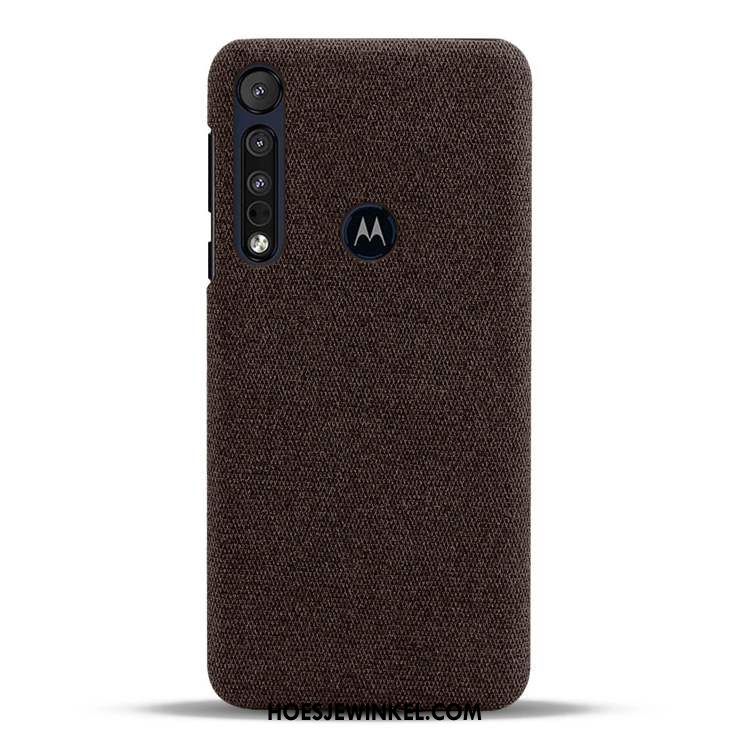 Motorola One Macro Hoesje Bescherming Blauw Lichte En Dun, Motorola One Macro Hoesje Hoes Mobiele Telefoon