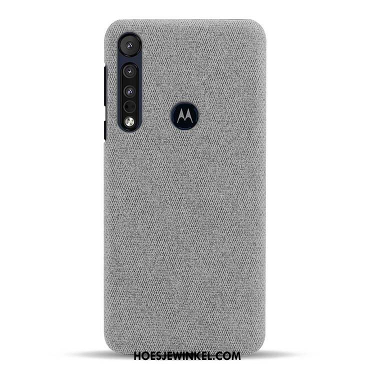 Motorola One Macro Hoesje Bescherming Blauw Lichte En Dun, Motorola One Macro Hoesje Hoes Mobiele Telefoon