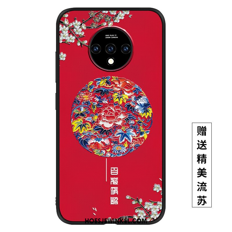 Neplus 7t Hoesje Bescherming Dun Net Red, Neplus 7t Hoesje Paleis Anti-fall