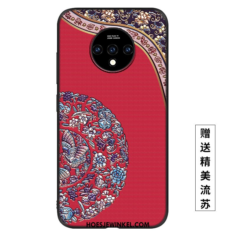 Neplus 7t Hoesje Bescherming Dun Net Red, Neplus 7t Hoesje Paleis Anti-fall