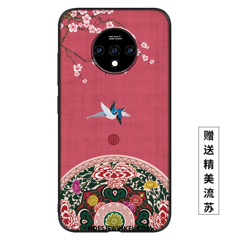 Neplus 7t Hoesje Bescherming Dun Net Red, Neplus 7t Hoesje Paleis Anti-fall