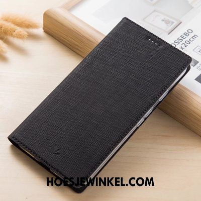 Nokia 2.1 Hoesje Folio Bescherming Grijs, Nokia 2.1 Hoesje Schrobben Doek