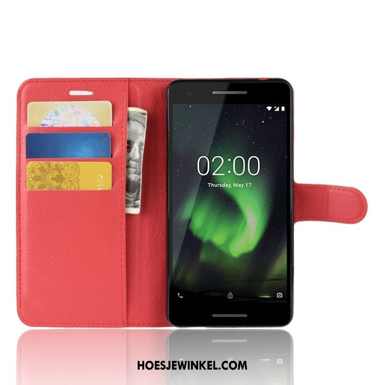 Nokia 2.1 Hoesje Patroon Kaart Anti-fall, Nokia 2.1 Hoesje Mobiele Telefoon Soort Aziatische Vrucht