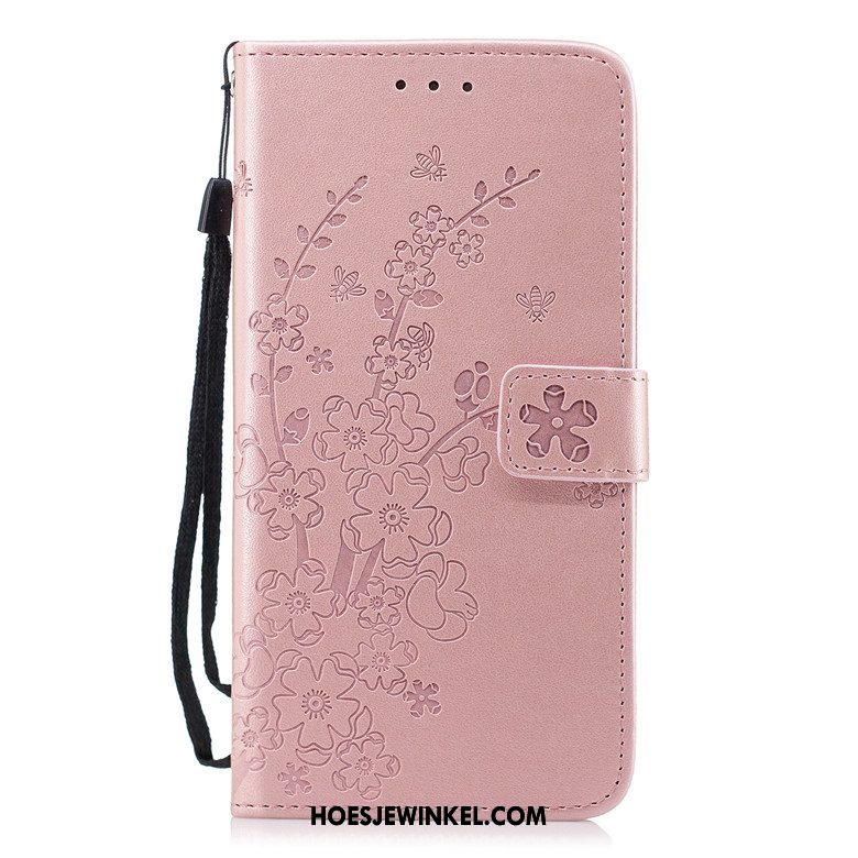 Nokia 2.1 Hoesje Prunus Hoes Anti-fall, Nokia 2.1 Hoesje Leren Etui Clamshell