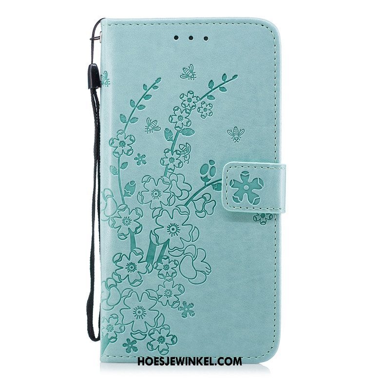 Nokia 2.1 Hoesje Prunus Hoes Anti-fall, Nokia 2.1 Hoesje Leren Etui Clamshell