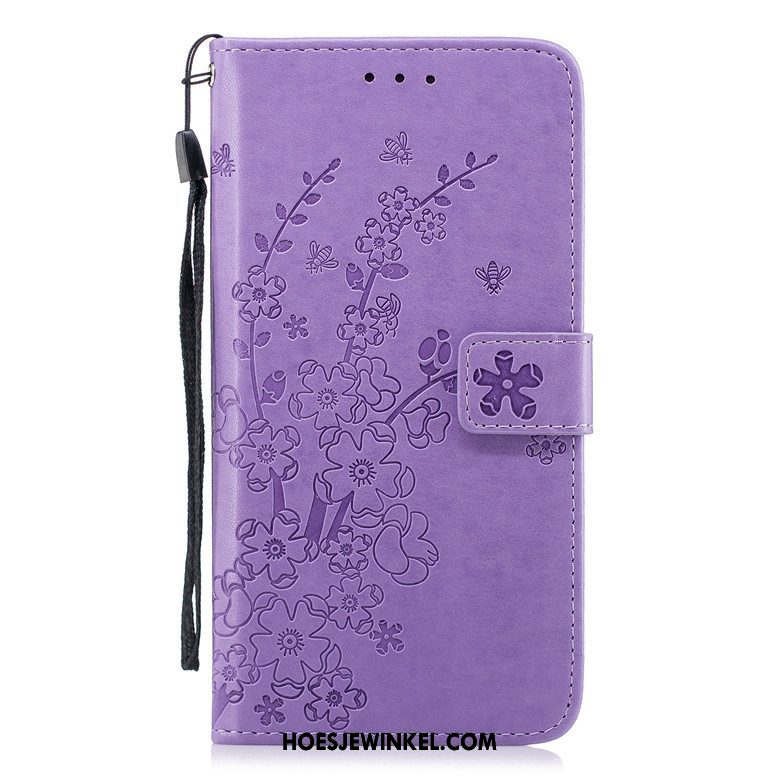 Nokia 2.1 Hoesje Prunus Hoes Anti-fall, Nokia 2.1 Hoesje Leren Etui Clamshell