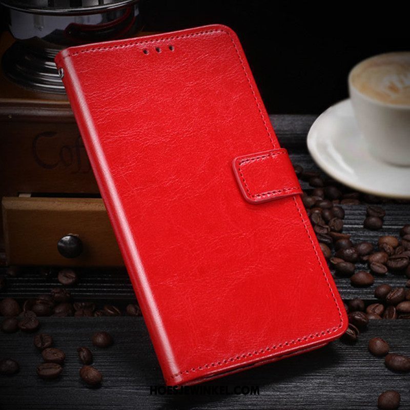 Nokia 3.1 Hoesje Hoes Portemonnee Bescherming, Nokia 3.1 Hoesje Zwart Mobiele Telefoon