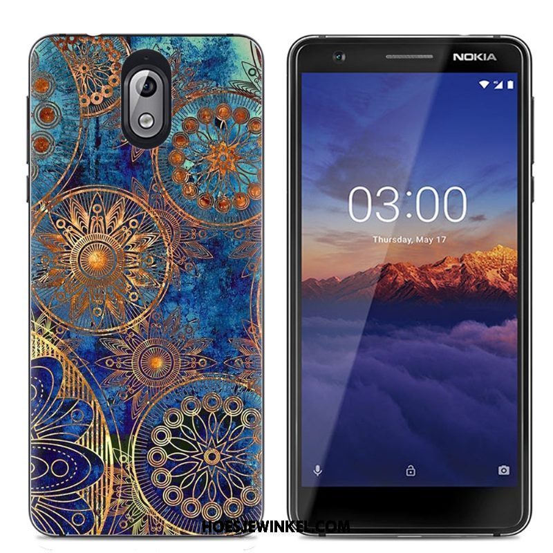 Nokia 3.1 Hoesje Mobiele Telefoon Zacht Spotprent, Nokia 3.1 Hoesje All Inclusive Scheppend