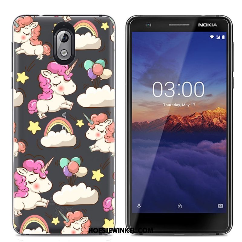 Nokia 3.1 Hoesje Mobiele Telefoon Zacht Spotprent, Nokia 3.1 Hoesje All Inclusive Scheppend