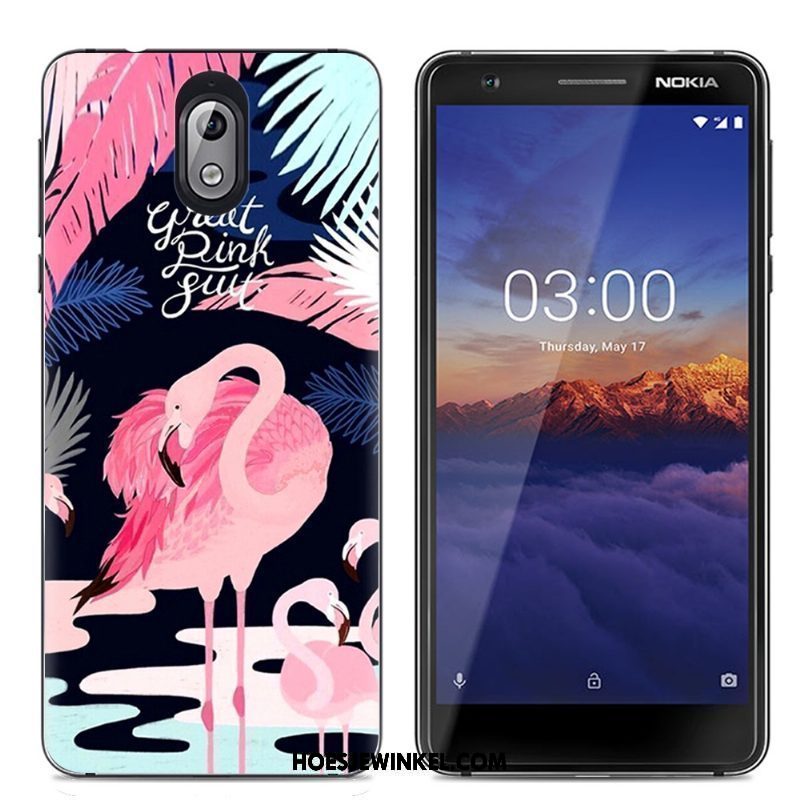 Nokia 3.1 Hoesje Mobiele Telefoon Zacht Spotprent, Nokia 3.1 Hoesje All Inclusive Scheppend