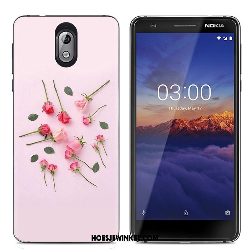 Nokia 3.1 Hoesje Mobiele Telefoon Zacht Spotprent, Nokia 3.1 Hoesje All Inclusive Scheppend