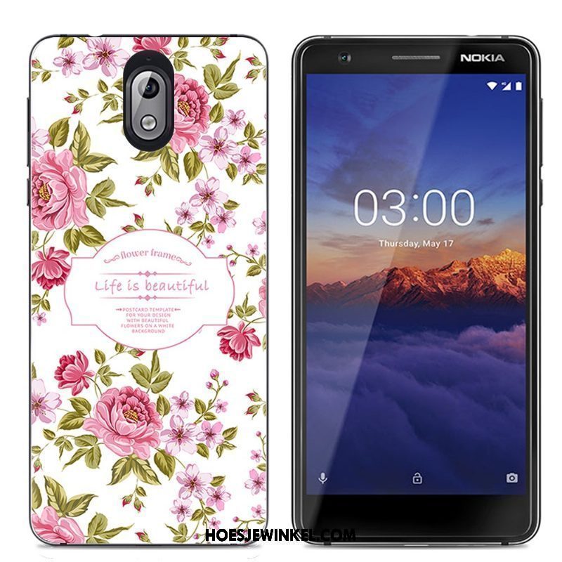 Nokia 3.1 Hoesje Mobiele Telefoon Zacht Spotprent, Nokia 3.1 Hoesje All Inclusive Scheppend