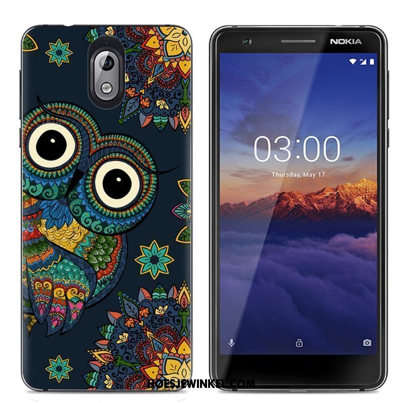 Nokia 3.1 Hoesje Mobiele Telefoon Zacht Spotprent, Nokia 3.1 Hoesje All Inclusive Scheppend