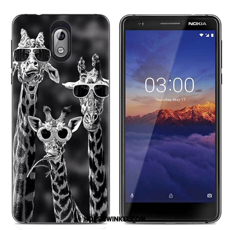 Nokia 3.1 Hoesje Mobiele Telefoon Zacht Spotprent, Nokia 3.1 Hoesje All Inclusive Scheppend