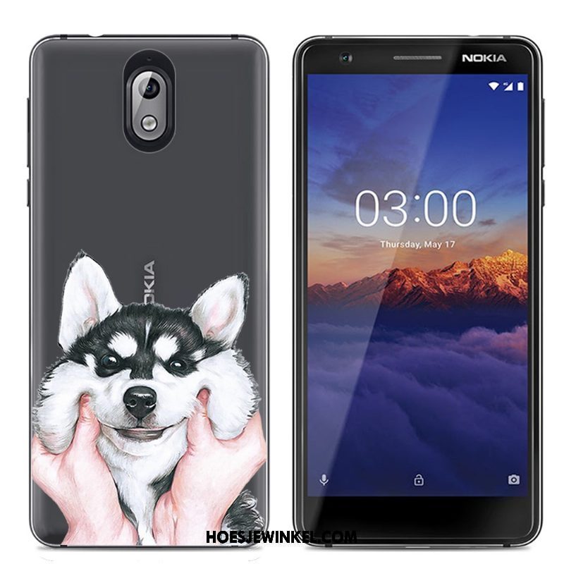 Nokia 3.1 Hoesje Mobiele Telefoon Zacht Spotprent, Nokia 3.1 Hoesje All Inclusive Scheppend