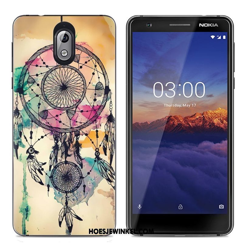 Nokia 3.1 Hoesje Mobiele Telefoon Zacht Spotprent, Nokia 3.1 Hoesje All Inclusive Scheppend