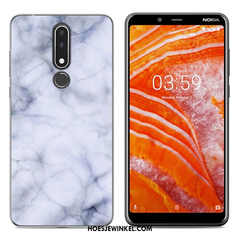 Nokia 3.1 Plus Hoesje Eenvoudige All Inclusive Nieuw, Nokia 3.1 Plus Hoesje Mobiele Telefoon Hoes