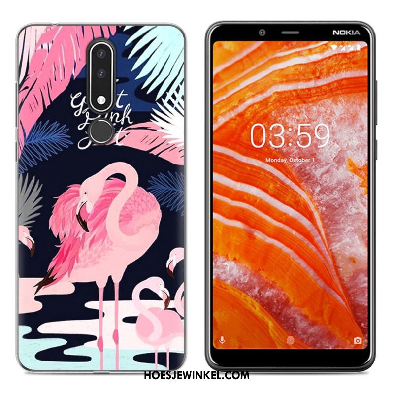 Nokia 3.1 Plus Hoesje Eenvoudige All Inclusive Nieuw, Nokia 3.1 Plus Hoesje Mobiele Telefoon Hoes