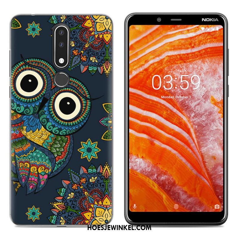 Nokia 3.1 Plus Hoesje Eenvoudige All Inclusive Nieuw, Nokia 3.1 Plus Hoesje Mobiele Telefoon Hoes