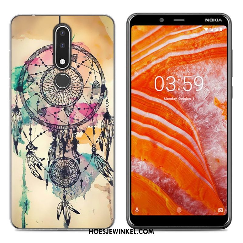 Nokia 3.1 Plus Hoesje Eenvoudige All Inclusive Nieuw, Nokia 3.1 Plus Hoesje Mobiele Telefoon Hoes