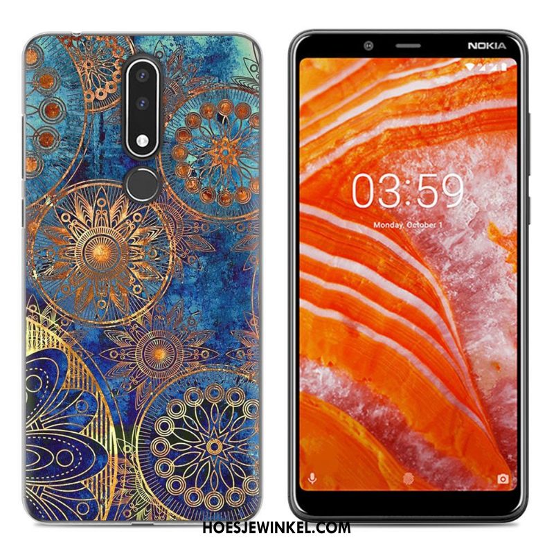 Nokia 3.1 Plus Hoesje Eenvoudige All Inclusive Nieuw, Nokia 3.1 Plus Hoesje Mobiele Telefoon Hoes