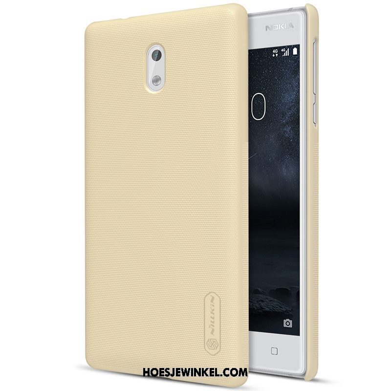 Nokia 3 Hoesje Hard Mobiele Telefoon Anti-fall, Nokia 3 Hoesje Goud Bescherming