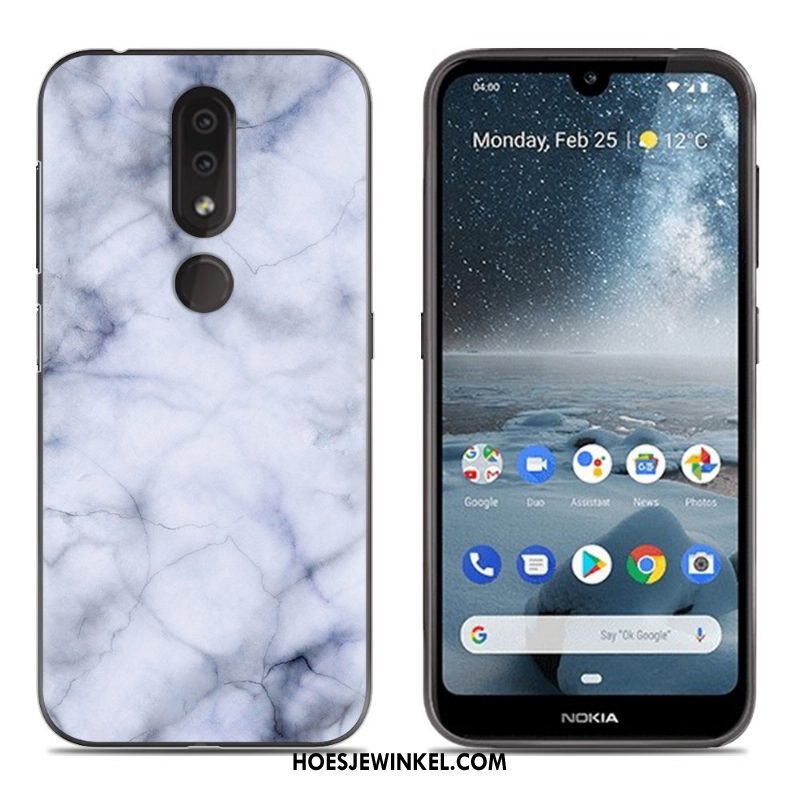 Nokia 4.2 Hoesje Hoes Anti-fall Siliconen, Nokia 4.2 Hoesje All Inclusive Zacht