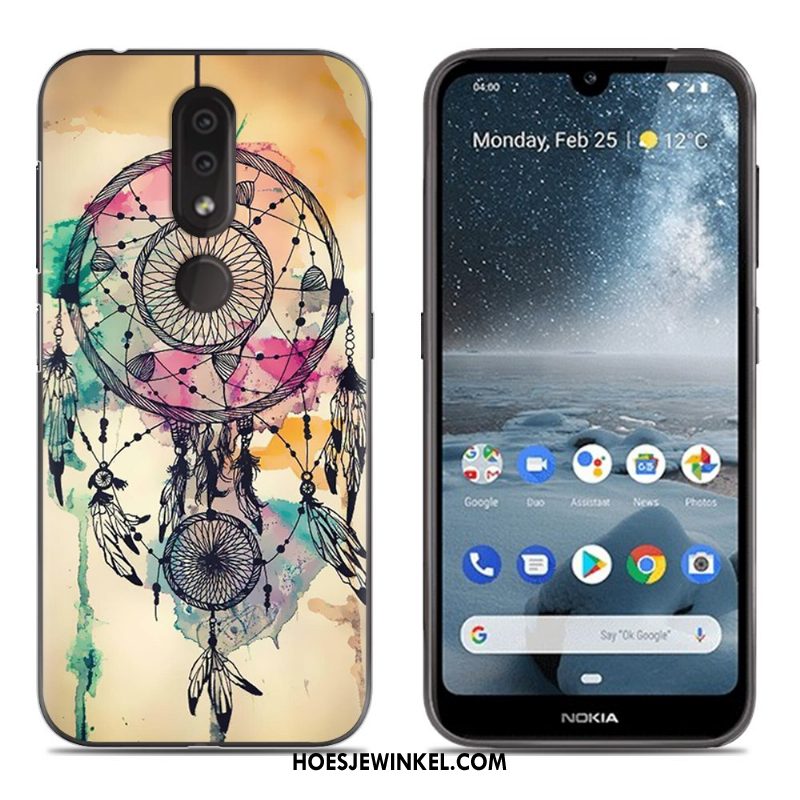 Nokia 4.2 Hoesje Hoes Anti-fall Siliconen, Nokia 4.2 Hoesje All Inclusive Zacht