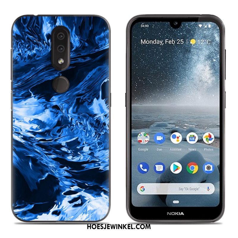 Nokia 4.2 Hoesje Hoes Anti-fall Siliconen, Nokia 4.2 Hoesje All Inclusive Zacht