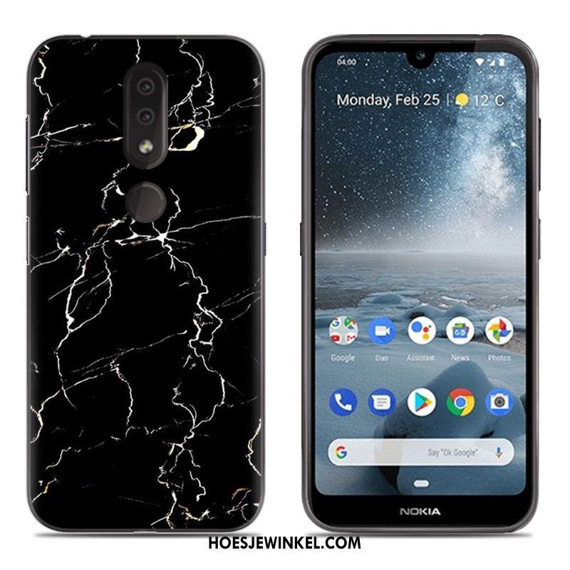 Nokia 4.2 Hoesje Hoes Anti-fall Siliconen, Nokia 4.2 Hoesje All Inclusive Zacht