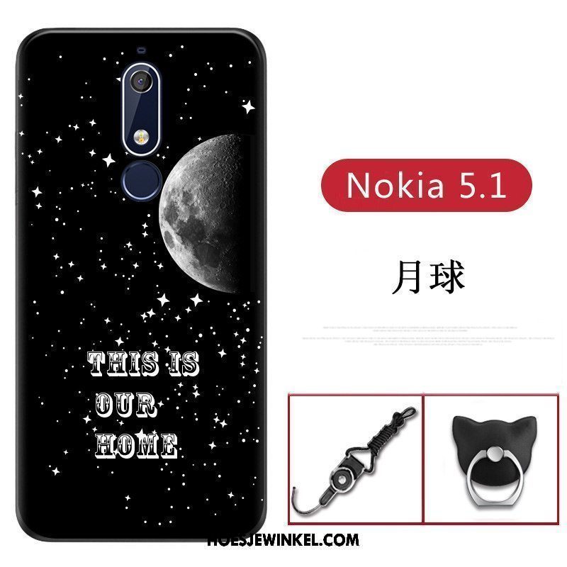 Nokia 5.1 Hoesje Bescherming Mobiele Telefoon Hoes, Nokia 5.1 Hoesje Groen Persoonlijk