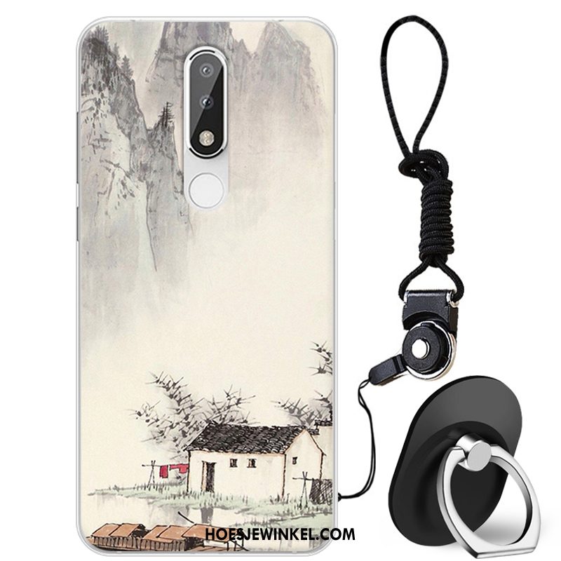 Nokia 5.1 Plus Hoesje Siliconen Hoes Zacht, Nokia 5.1 Plus Hoesje Eenvoudige Bescherming