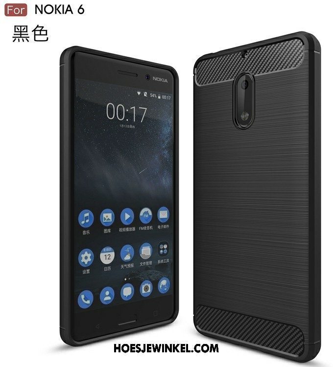 Nokia 6 Hoesje Bescherming Anti-fall Tas, Nokia 6 Hoesje Hoes Siliconen