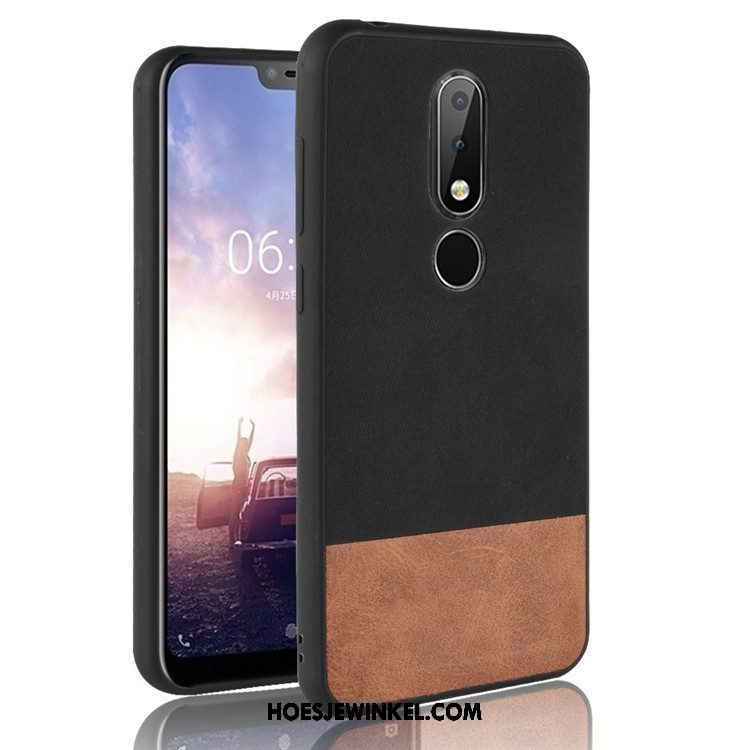 Nokia 7.1 Hoesje Hoes Grijs All Inclusive, Nokia 7.1 Hoesje Bescherming Zacht