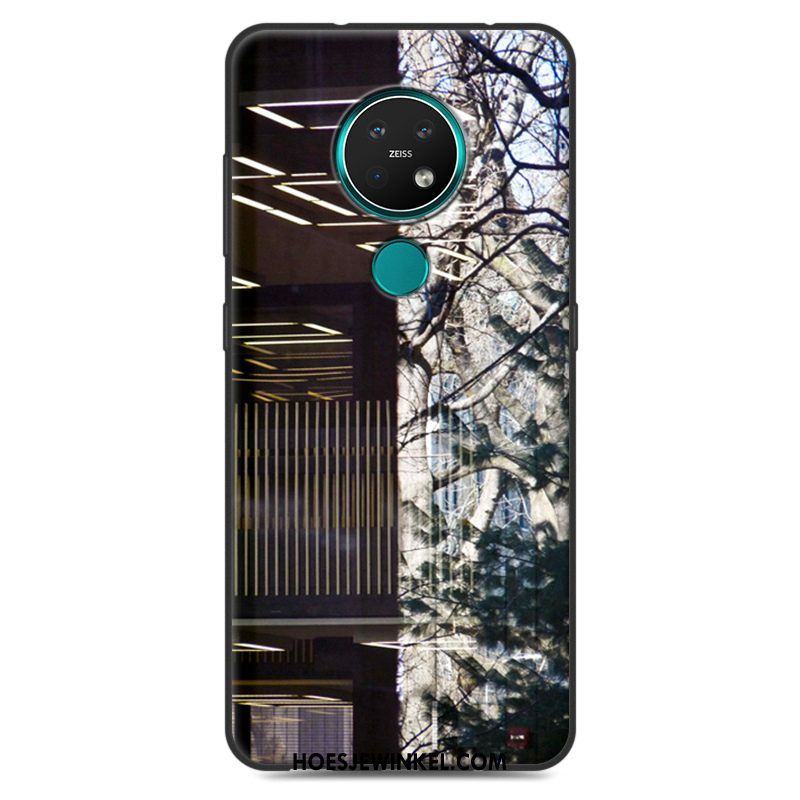 Nokia 7.2 Hoesje Bescherming Eenvoudige Mobiele Telefoon, Nokia 7.2 Hoesje Scheppend Hoes