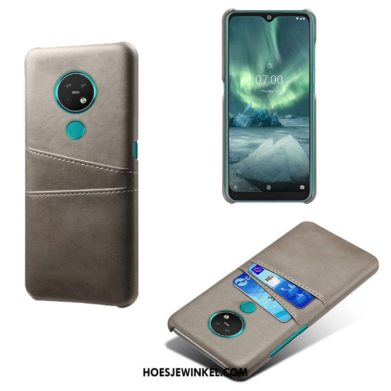 Nokia 7.2 Hoesje Mobiele Telefoon Hoes Trend, Nokia 7.2 Hoesje Leer Kwaliteit