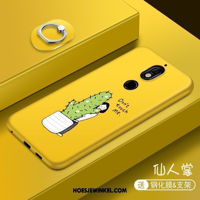 Nokia 7 Hoesje Persoonlijk Groen Hoes, Nokia 7 Hoesje Mobiele Telefoon Trendy Merk