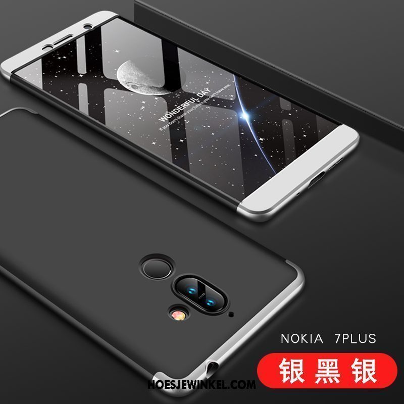 Nokia 7 Plus Hoesje All Inclusive Rood Persoonlijk, Nokia 7 Plus Hoesje Hoes Bescherming