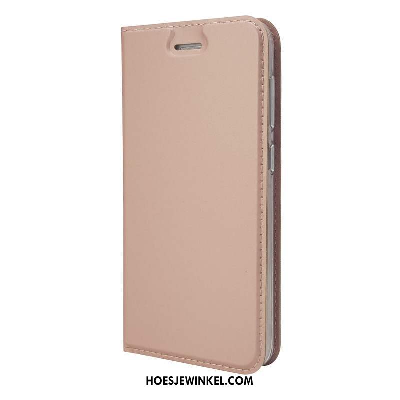 Nokia 7 Plus Hoesje Bescherming Zwart Mobiele Telefoon, Nokia 7 Plus Hoesje Hoes Leren Etui