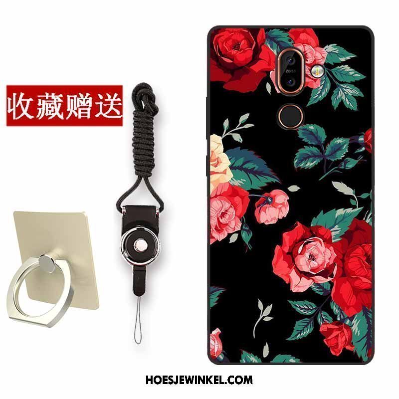 Nokia 7 Plus Hoesje Mobiele Telefoon All Inclusive Trend, Nokia 7 Plus Hoesje Anti-fall Purper